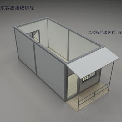 二樓帶護欄，雨篷5